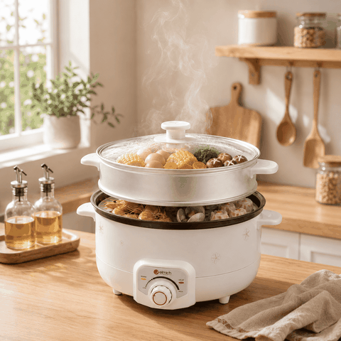 NỒI LẨU HẤP ĐIỆN ĐA NĂNG ELMICH EL-3643