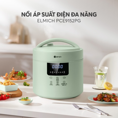Nồi áp suất điện đa năng Elmich PCE9152PG dung tích 4L