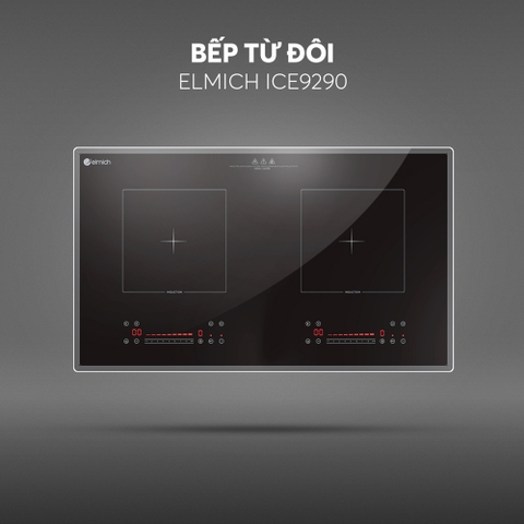 Bếp từ đôi Elmich ICE-9290