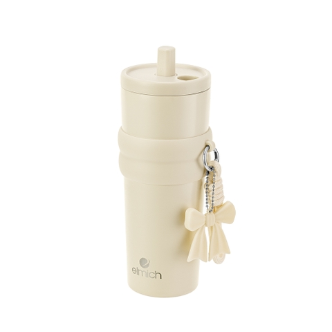 Cốc giữ nhiệt inox 316 Elmich phủ sứ EL1657AW dung tích 750ml