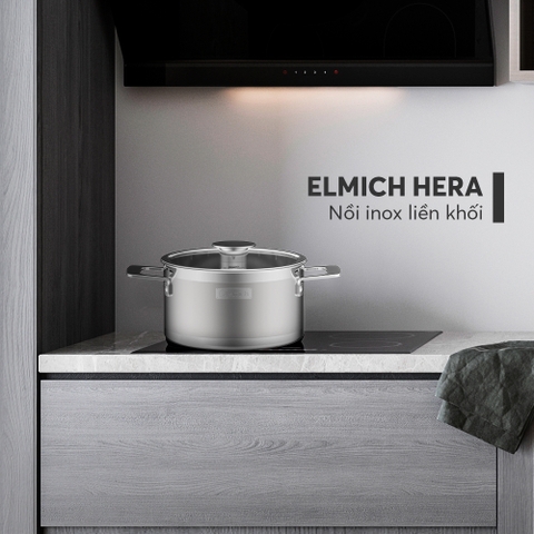 Nồi Inox liền khối Elmich Hera Size 18,22cm
