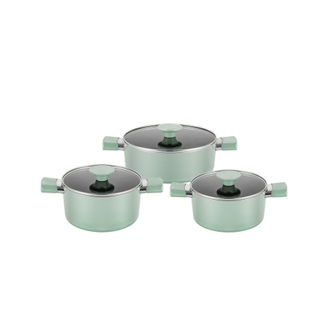 Bộ nồi chống dính Ceramic Elmich EL5204SK size 18,20,24cm