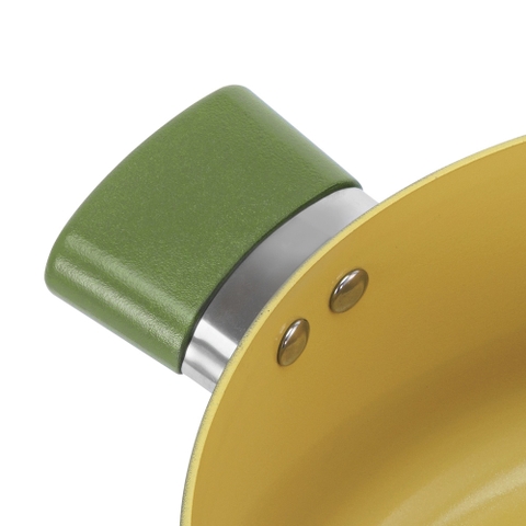 Nồi phủ sứ chống dính Ceramic Elmich Olive Classic EL5534OV size 18, 20cm
