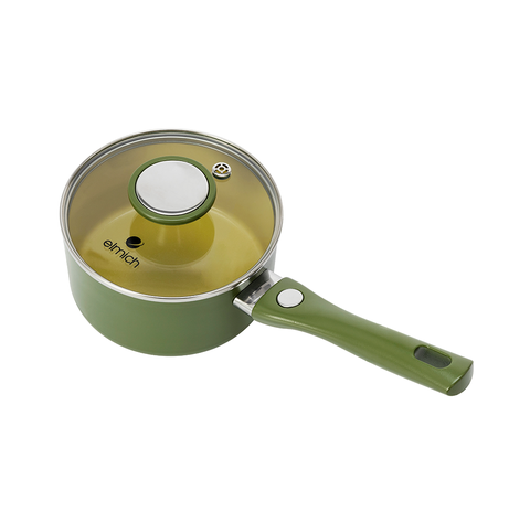 Quánh phủ sứ chống dính Elmich Olive Classic EL- 5534OV16 size 16cm
