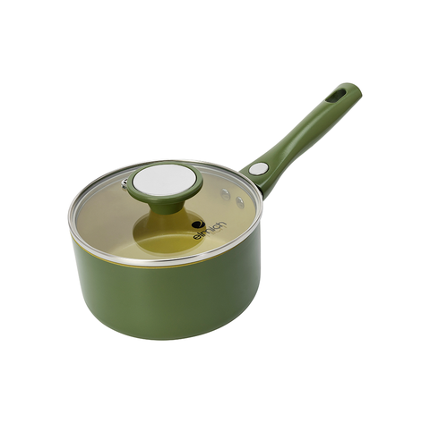 Quánh phủ sứ chống dính Elmich Olive Classic EL- 5534OV16 size 16cm