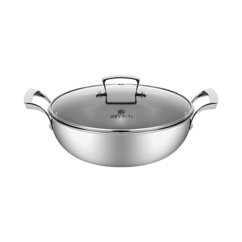 Nồi inox sâu lòng liền khối Elmich Premium Hybrid