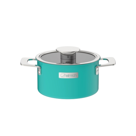 Nồi inox liền khối Elmich Hera - Xanh Ngọc
