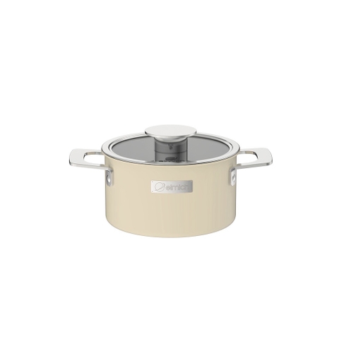 Nồi inox liền khối Elmich Hera - Vàng Kem
