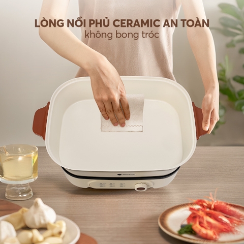 Nồi lẩu điện Elmich MPE1299