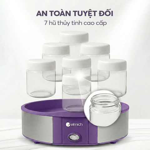 Máy làm sữa chua Elmich YME0298PP