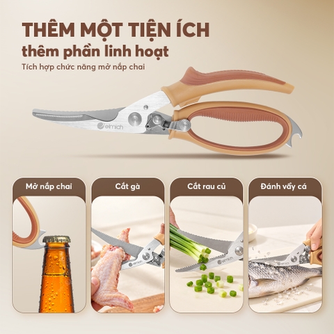 Kéo cắt gà Elmich Plus EL4105
