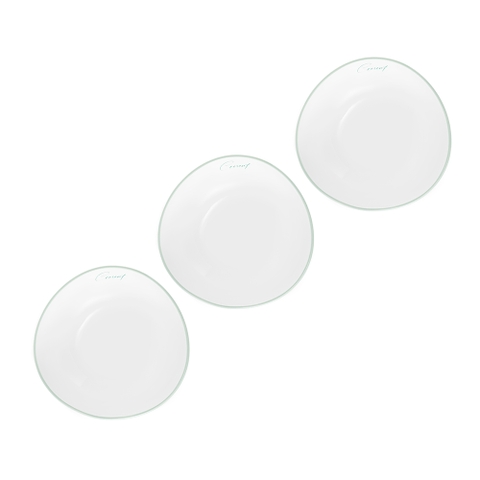 Bộ 3 bát tô nhỡ sứ Elmich Plus Cresent 15.4x15.5x5.9cm