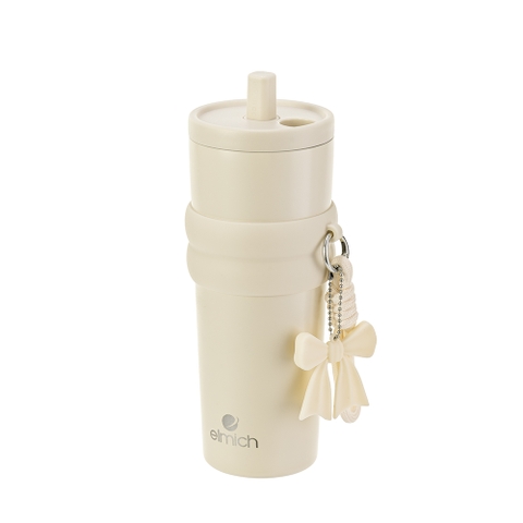 Cốc giữ nhiệt inox 316 Elmich phủ sứ EL1657AW dung tích 750ml