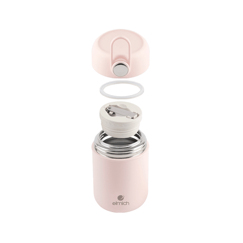 Bình đựng thức ăn giữ nhiệt Inox 316 Elmich EL-8019 dung tích 600ml