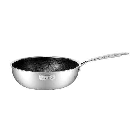 Chảo inox sâu lòng liền khối Elmich Premium Hybrid