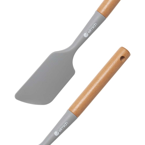 Xẻng lật silicone cán gỗ Elmich Daily