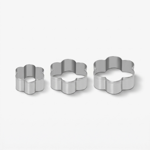 Bộ các khuôn làm bánh Inox