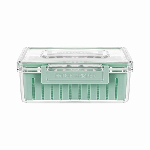 Bộ 3 hộp bảo quản thực phẩm kèm khay tách nước Elmich EL3124 dung tích 800ml-2200ml- 4300ml