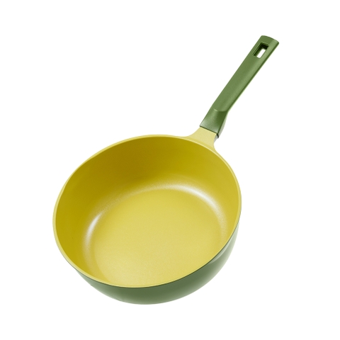 Chảo đúc chống dính Ceramic Elmich Daily Olive