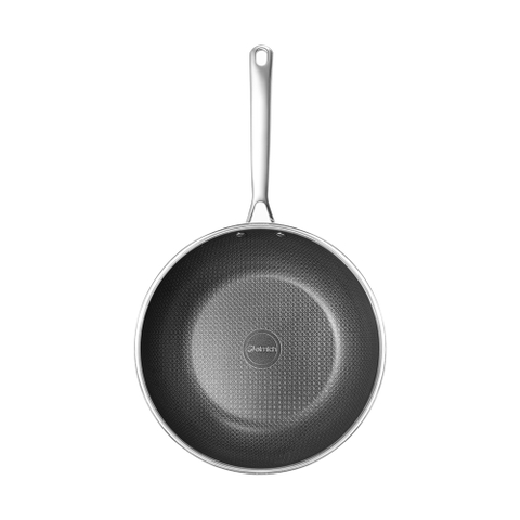 Chảo inox sâu lòng liền khối Elmich Premium Hybrid
