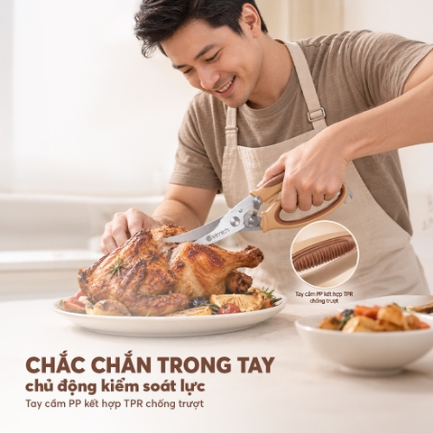 Kéo cắt gà Elmich Plus EL4105