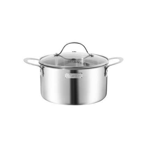 Bộ nồi chảo inox  liền khối Elmich Trimax EL2486IN01 Size 16,20,24, chảo 20,24cm