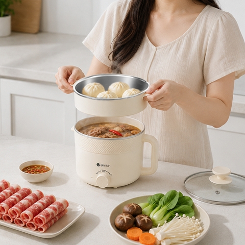 Nồi điện mini đa năng 1.5L Elmich MPE1485