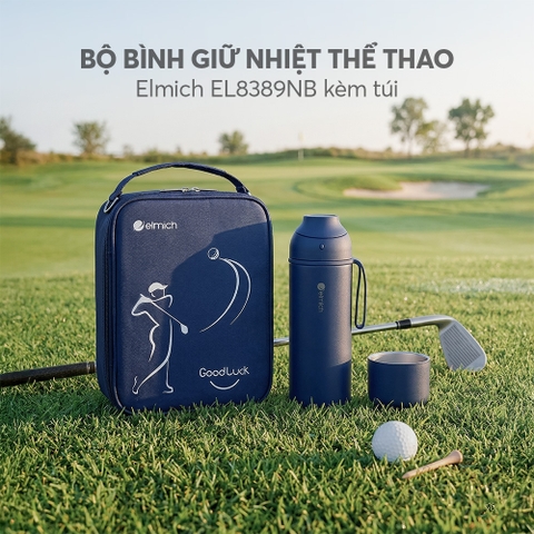 Bộ bình giữ nhiệt thể thao Elmich EL8389NB kèm túi