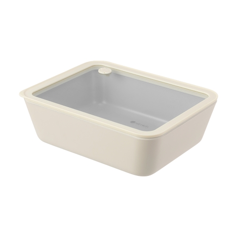 Hộp thủy tinh phủ sứ bảo quản thực phẩm Elmich dung tích 1550ml EL4016