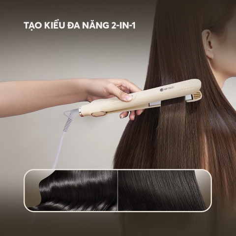 Máy là và tạo kiểu tóc Elmich HDE1302