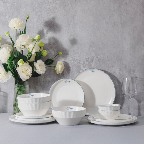 Bộ 3 đĩa tròn sâu lòng Elmich RoseDesign EL-0241