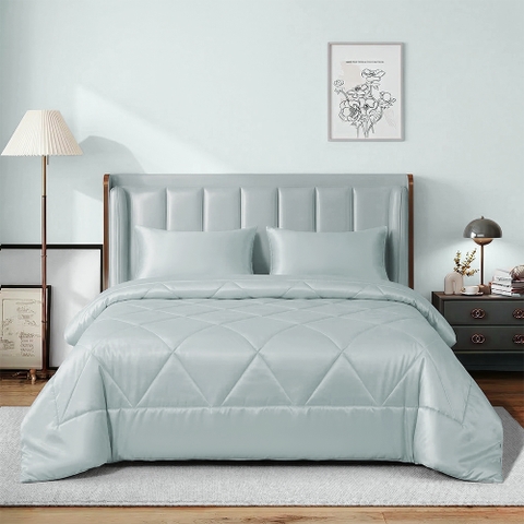 Bộ Chăn Ga Gối 100% Tencel 300T ETS04