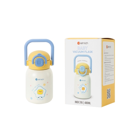 Bình giữ nhiệt baby inox 316 Elmich EL8392 dung tích 480ml