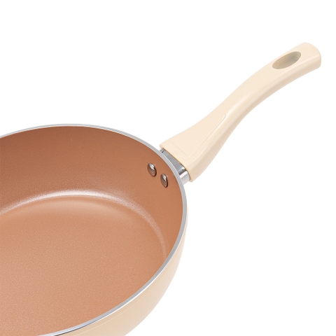 Chảo chống dính Ceramic Elmich Plus Mocha Size 20,24,26,28cm