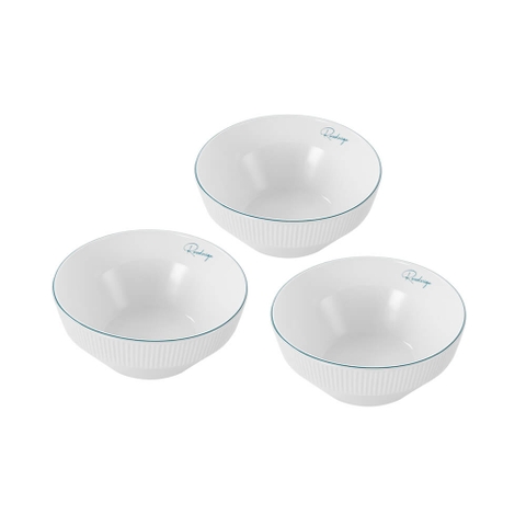 Bộ 3 bát tô nhỡ Elmich RoseDesign EL-0238