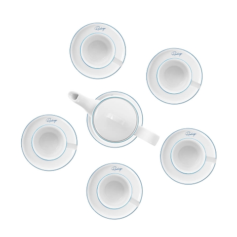 Bộ bình trà 1,2L bằng sứ Elmich RoseDesign EL-0216