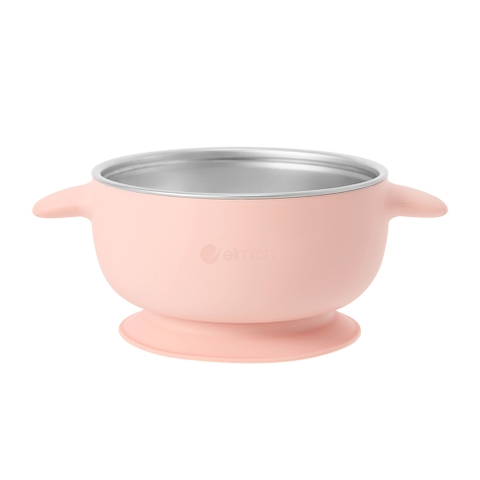 Bát ăn cơm trẻ em platinum silicone Elmich Daily