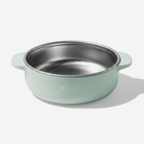 Bát ăn cơm trẻ em platinum silicone Elmich Daily
