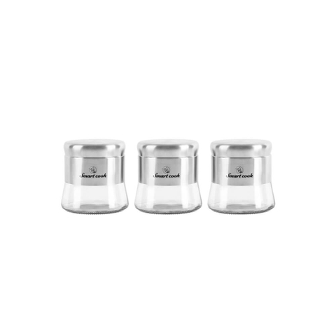 Bộ hộp đựng gia vị thủy tinh 9 món Smartcook SM-8401OL