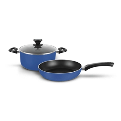 Bộ nồi chảo hợp kim nhôm Nồi 20,chảo 24cm Elmich EDA-0525