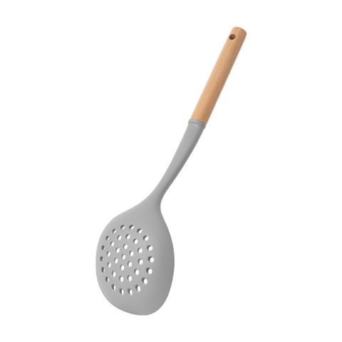 Muôi vớt silicone cán gỗ Elmich Daily