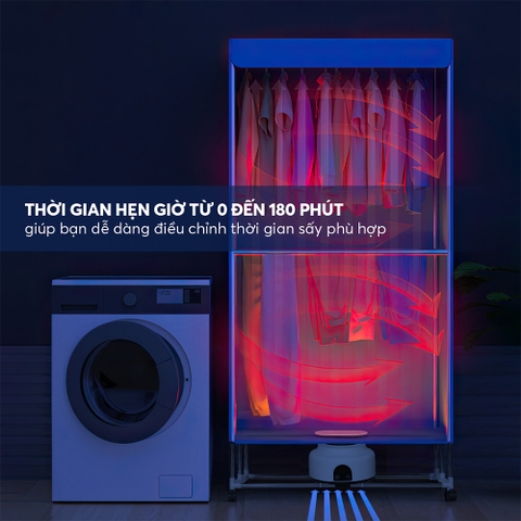 Tủ sấy quần áo Elmich CDE-8641