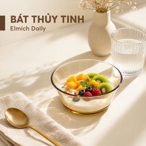 Bát thủy tinh Elmich Daily