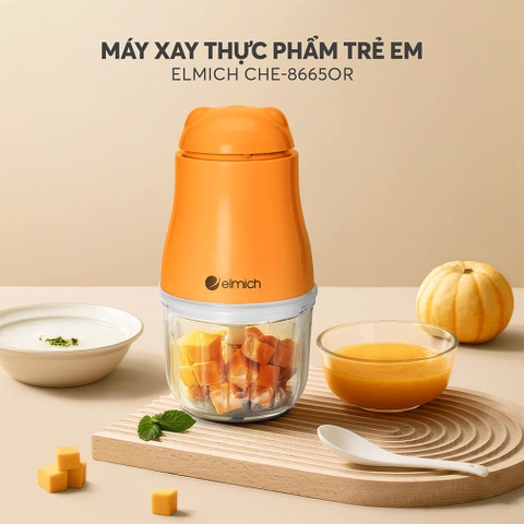 Máy xay thực phẩm cho bé Elmich CHE-8665
