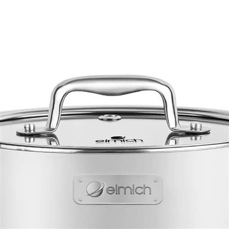 Bộ nồi inox liền khối Elmich Trimax ECO EL-8006 size 16, 20cm