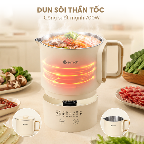 Nồi lẩu điện mini Elmich MPE1393