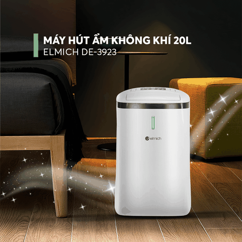Máy hút ẩm và lọc không khí Elmich DE-3923-20L