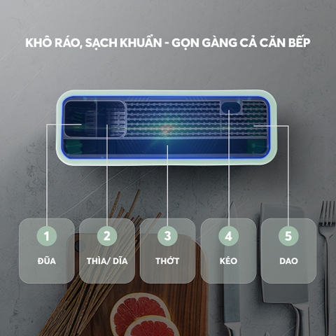 Máy sấy khử khuẩn dao, đũa, thớt Elmich DHE9262