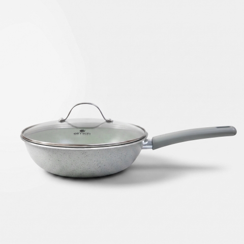 Chảo nhôm chống dính cao cấp đáy từ EDA-1017 size 26cm
