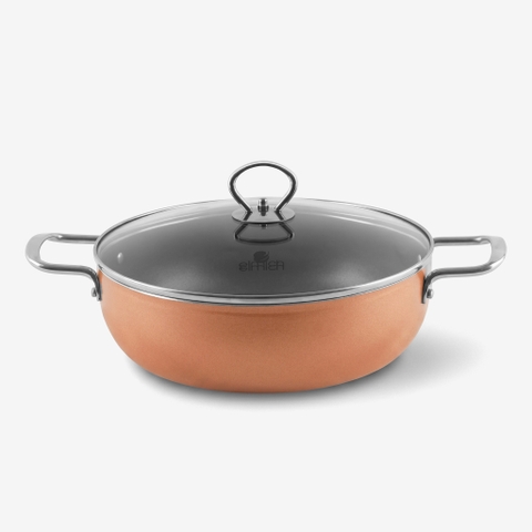 Nồi lẩu chống dính vân đá Smartcook Elmich size 26cm